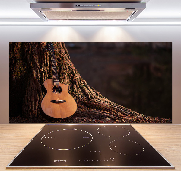 Panneau crédence cuisine Guitare acoustique
