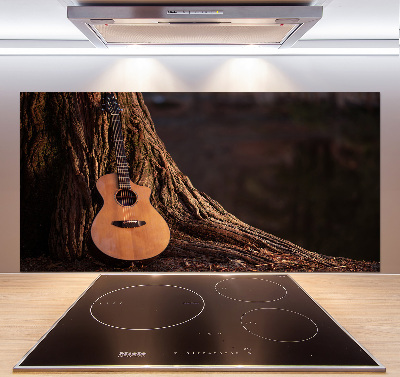 Panneau crédence cuisine Guitare acoustique