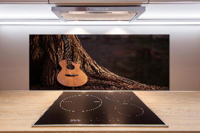 Panneau crédence cuisine Guitare acoustique