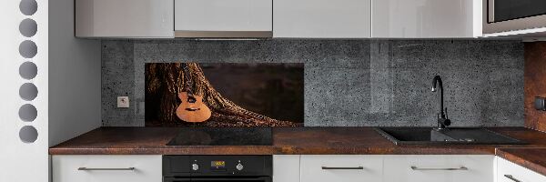 Panneau crédence cuisine Guitare acoustique