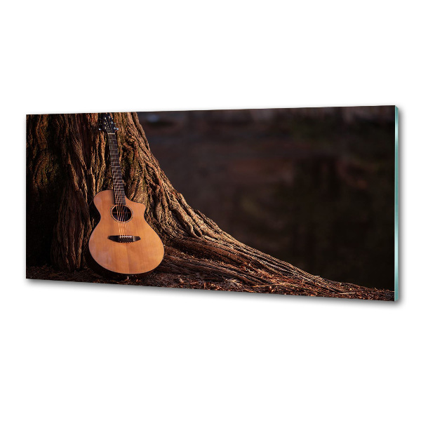 Panneau crédence cuisine Guitare acoustique