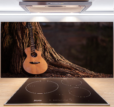 Panneau crédence cuisine Guitare acoustique
