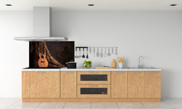 Panneau crédence cuisine Guitare acoustique