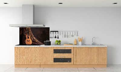 Panneau crédence cuisine Guitare acoustique