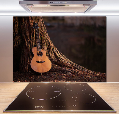 Panneau crédence cuisine Guitare acoustique