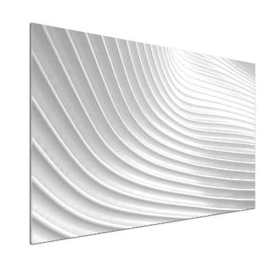 Crédence en verre Abstraction de lignes