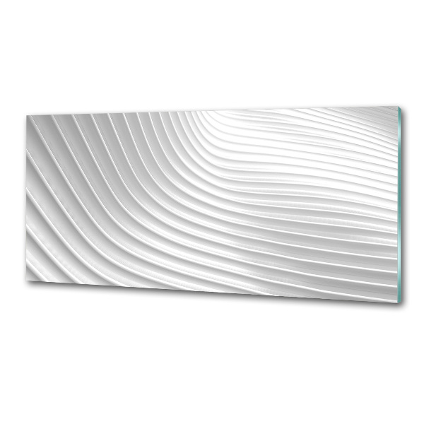 Crédence en verre Abstraction de lignes
