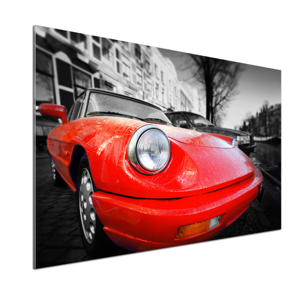 Crédence en verre avec motif Voiture classique