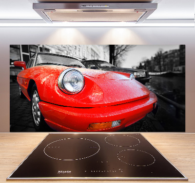 Crédence en verre avec motif Voiture classique