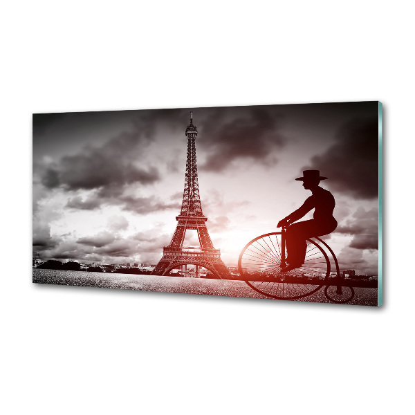 Crédence en verre avec motif Tour Eiffel