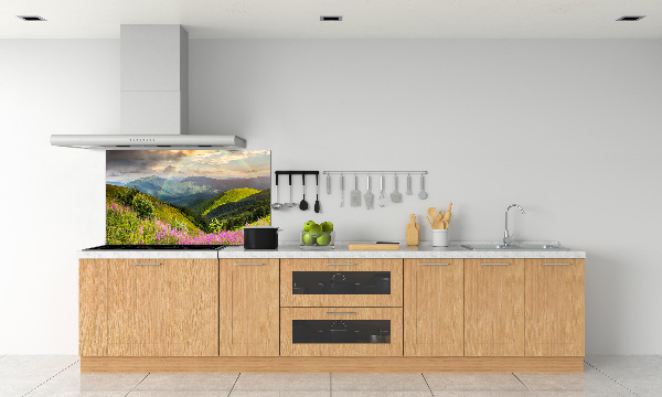 Crédence cuisine en verre Paysage de montagne