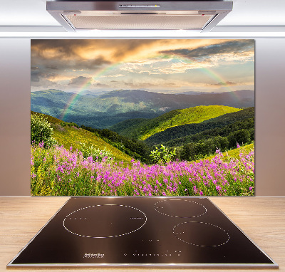 Crédence cuisine en verre Paysage de montagne