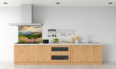 Crédence cuisine en verre Paysage de montagne