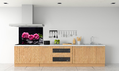 Panneau crédence cuisine Roses roses