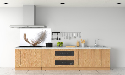 Panneau crédence cuisine Plume sur l'eau