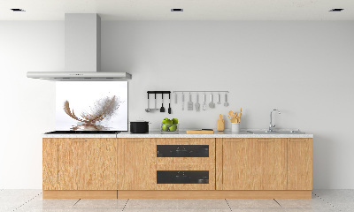 Panneau crédence cuisine Plume sur l'eau