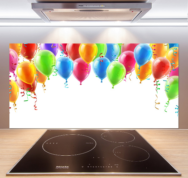 Panneau crédence cuisine Ballons colorés