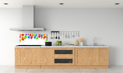 Panneau crédence cuisine Ballons colorés