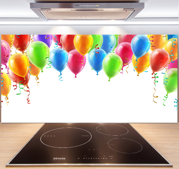 Panneau crédence cuisine Ballons colorés