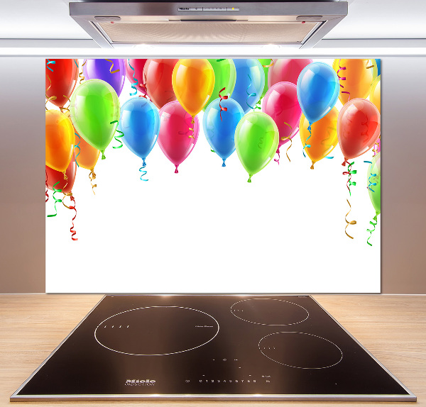 Panneau crédence cuisine Ballons colorés