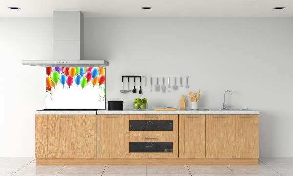 Panneau crédence cuisine Ballons colorés
