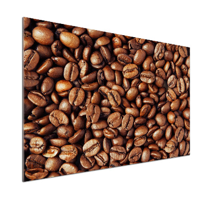 Crédence cuisine en verre Motif de grain de café