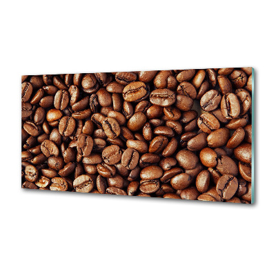 Crédence cuisine en verre Motif de grain de café