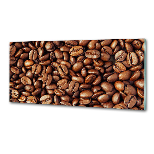 Crédence cuisine en verre Motif de grain de café