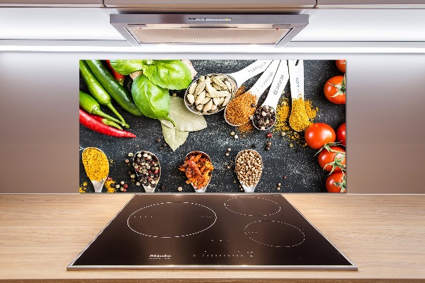 Crédence cuisine en verre Mélange de pâtes