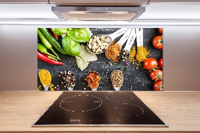 Crédence cuisine en verre Mélange de pâtes