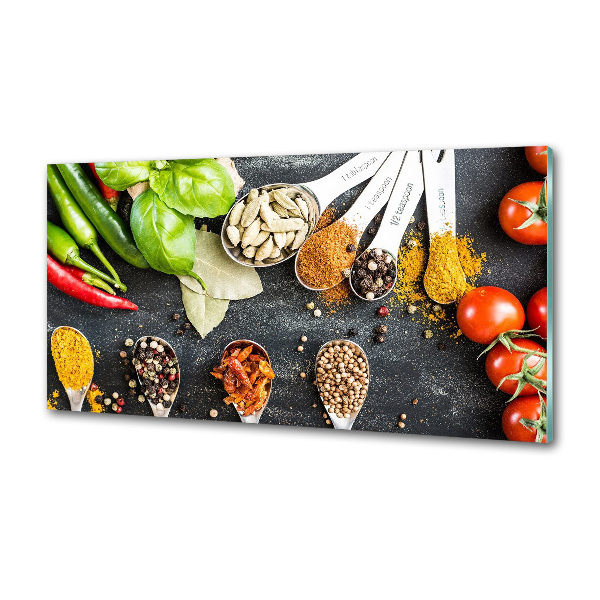Crédence cuisine en verre Mélange de pâtes
