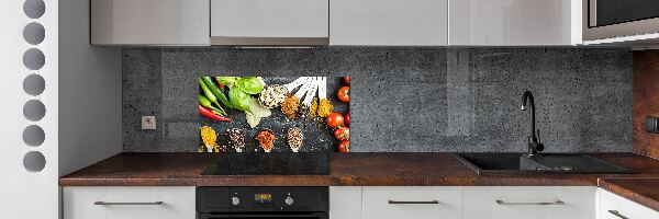 Crédence cuisine en verre Mélange de pâtes