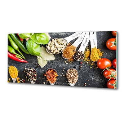Crédence cuisine en verre Mélange de pâtes