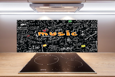 Crédence de cuisine Symboles musicaux