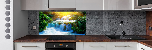 Crédence de cuisine en verre Chute d'eau de Krka