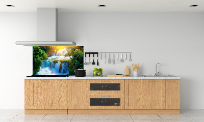 Crédence de cuisine en verre Chute d'eau de Krka