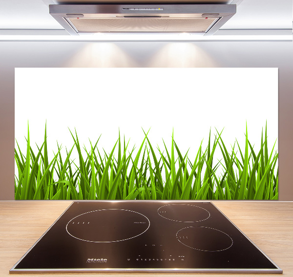 Crédence en verre cuisine Herbe