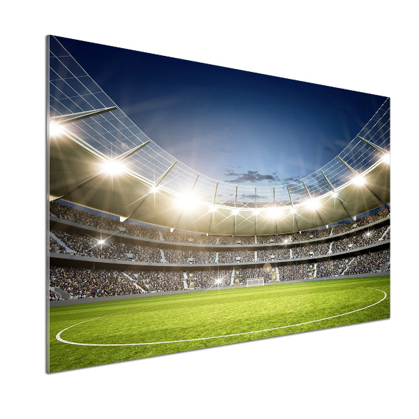 Crédence cuisine en verre trempé Stade