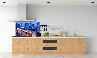 Crédence cuisine en verre trempé Viaduc