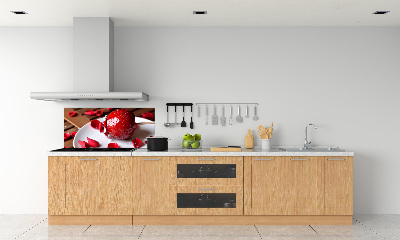 Crédence de cuisine en verre Pomme sur un bâton