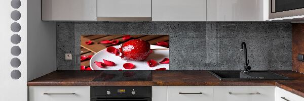Crédence de cuisine en verre Pomme sur un bâton