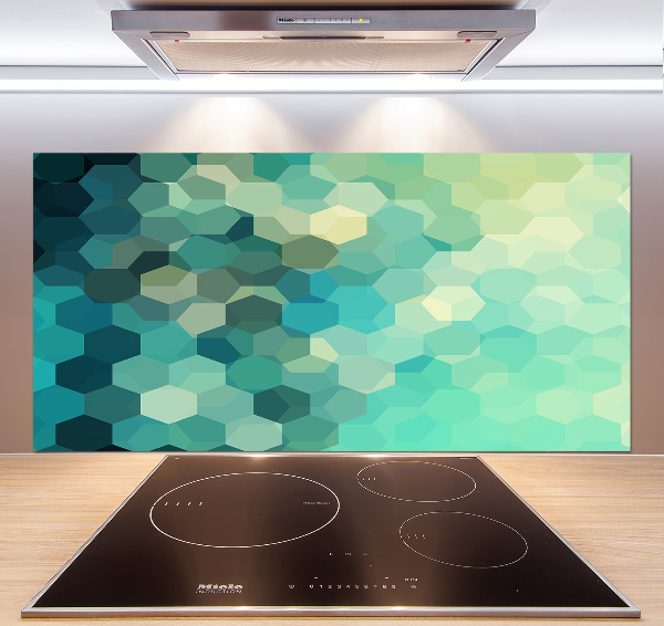 Crédence en verre avec motif Fond d'abstraction