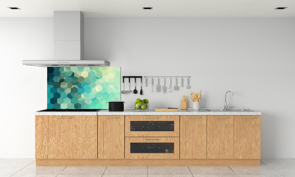Crédence en verre avec motif Fond d'abstraction
