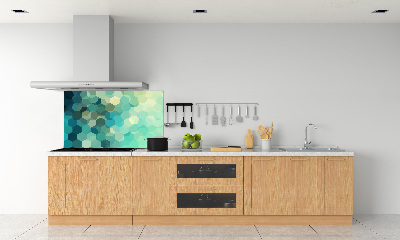 Crédence en verre avec motif Fond d'abstraction
