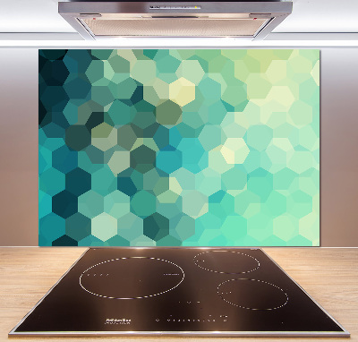 Crédence en verre avec motif Fond d'abstraction