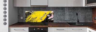 Panneaux muraux cuisine Abstraction texture