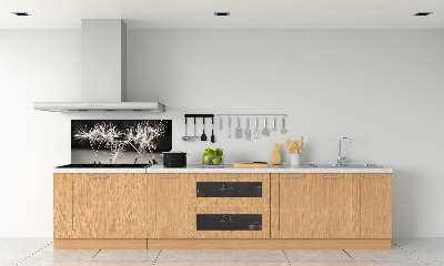 Crédence cuisine en verre trempé Graine de bouffi
