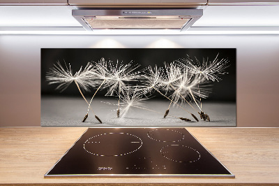 Crédence cuisine en verre trempé Graine de bouffi