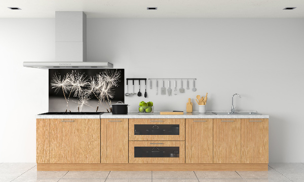 Crédence cuisine en verre trempé Graine de bouffi