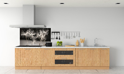 Crédence cuisine en verre trempé Graine de bouffi